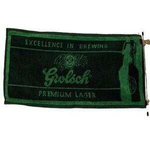 Grolsch Excellence In Brewing Premium Quality 20” x 10.5” Bar Towel
